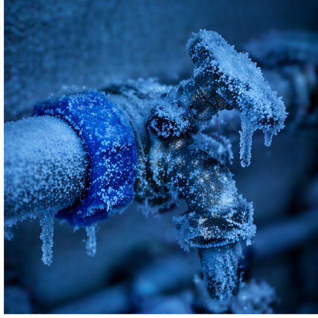 Frostwarnung der Alarmanlage schützt Wohnwagen vor eingefrorenen Leitungen